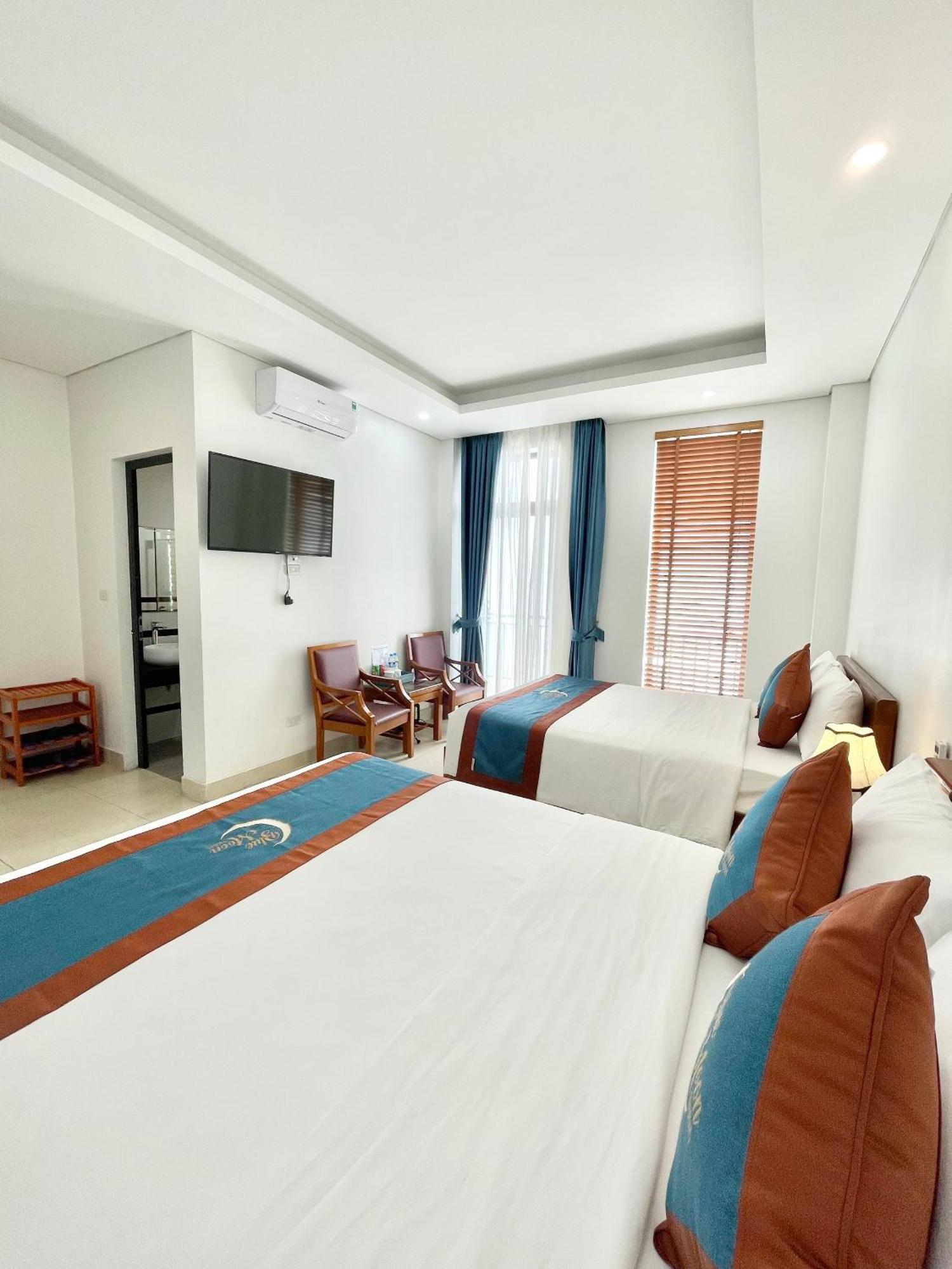 Blue Moon Tam Dao Hotel Bagian luar foto